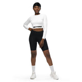 NM Long-Sleeve Crop Top White