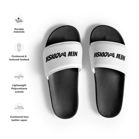 Men’s Slides White and Black