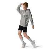 White Logo Unisex Hoodie