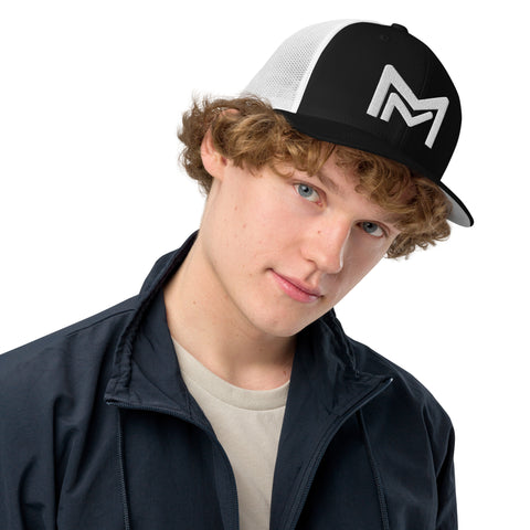Mesh Closed-Back Trucker Cap