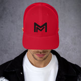 Black Logo Trucker Hat