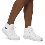 Women’s High Top Canvas Shoes White