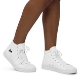 Women’s High Top Canvas Shoes White